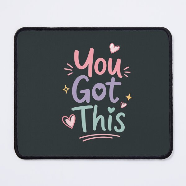 Item preview, You Got This Cute Motivational Quote Design | Positive Encouragement Typography designed and sold by Sanika arts .