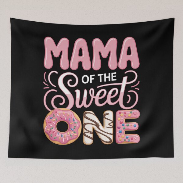 Item preview, Mama of The Sweet one Birthday 1st B-Day Donut one Party designed and sold by sailorjessiArt.