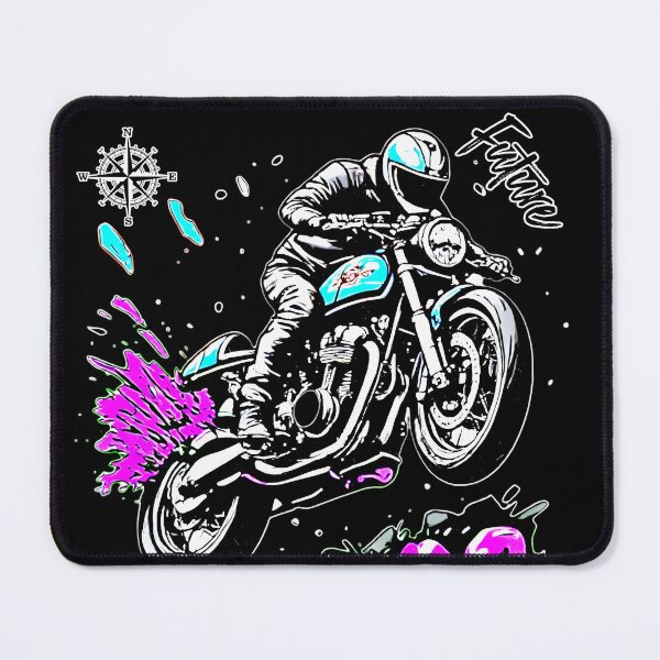 Item preview, Chaos Motorcycle Rider Cafe Racer Adventure designed and sold by Neer arts.