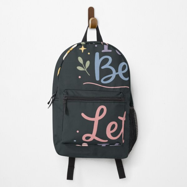 Item preview, Let It Be Cute Motivational Quote Design | Pastel Floral Positive Typography designed and sold by Sanika arts .