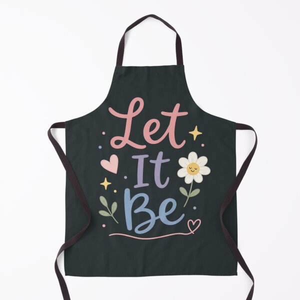 Item preview, Let It Be Cute Motivational Quote Design | Pastel Floral Positive Typography designed and sold by Sanika arts .