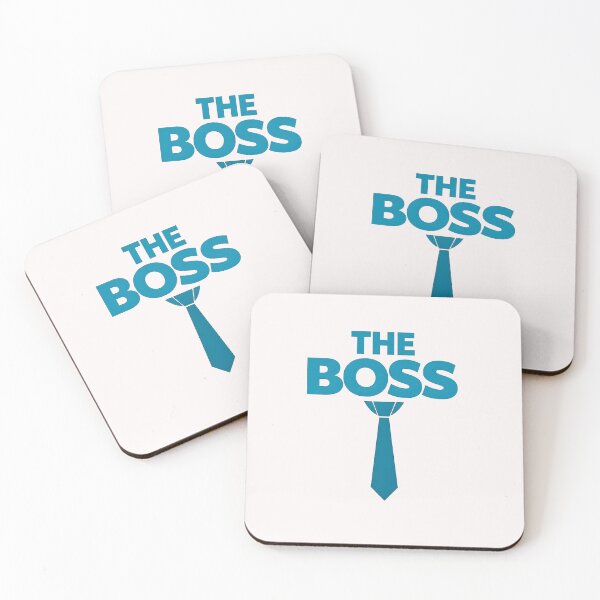 Item preview, The Boss Funny Necktie T-Shirt | Office Humor Dad Gift designed and sold by VaultVibes.