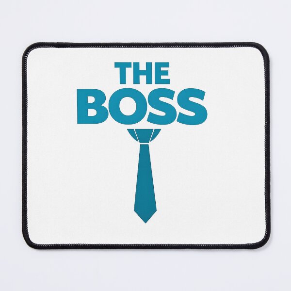 Item preview, The Boss Funny Necktie T-Shirt | Office Humor Dad Gift designed and sold by VaultVibes.