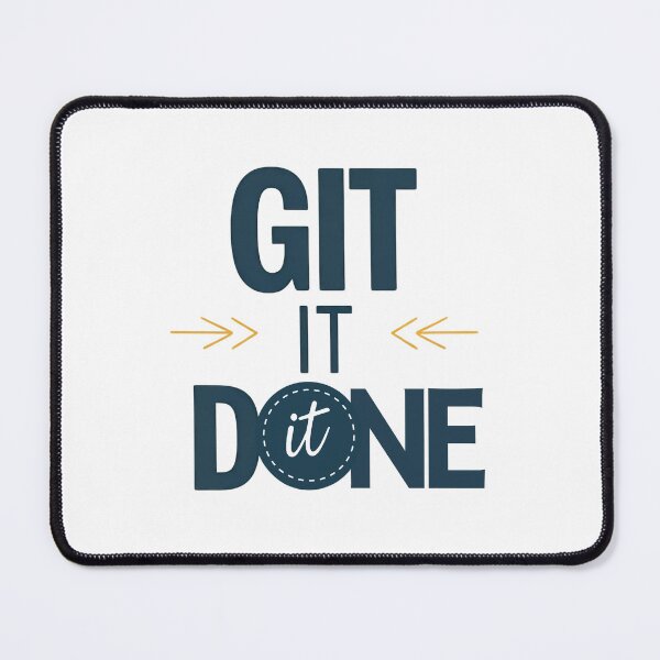 Item preview, Git It Done Funny Programming Pun Motivation Graphic designed and sold by DesignsCreative.
