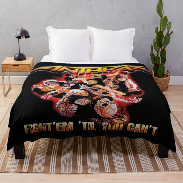 Item preview, Anthrax Fight 'Em Til You Can't Vintage Thrash Metal Band designed and sold by jonasuhali33.