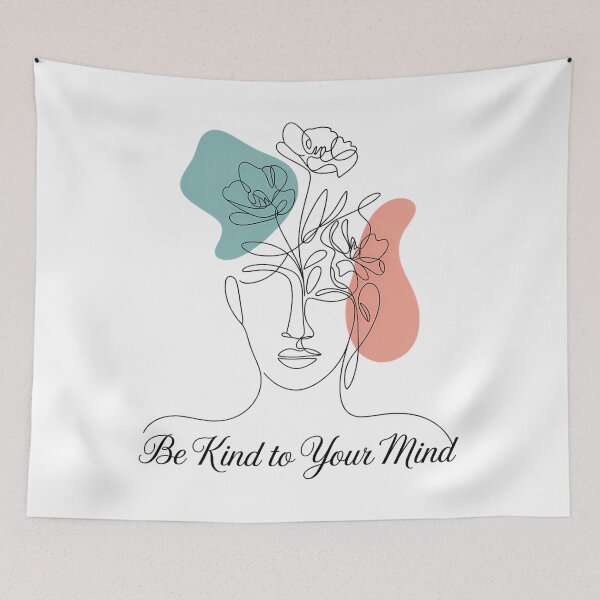 Item preview, Mental Health Be Kind To Your Mind  designed and sold by sailorjessiArt.