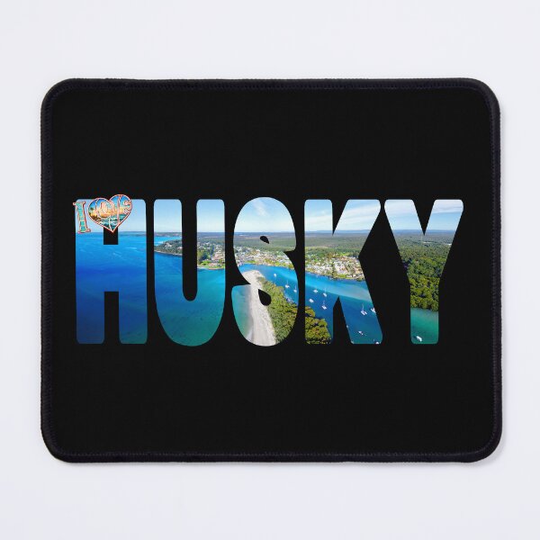 Item preview, I LOVE HUSKY - Huskisson Jervis Bay Shoalhaven New South Wales Australia designed and sold by Adam Gormley.