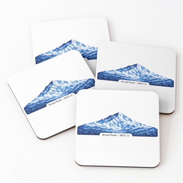 Item preview, Broad Peak  8051 m – Minimalist Himalayan Mountain designed and sold by Gabe1983.