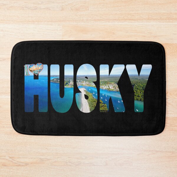 Item preview, I LOVE HUSKY - Huskisson Jervis Bay Shoalhaven New South Wales Australia designed and sold by Adam Gormley.