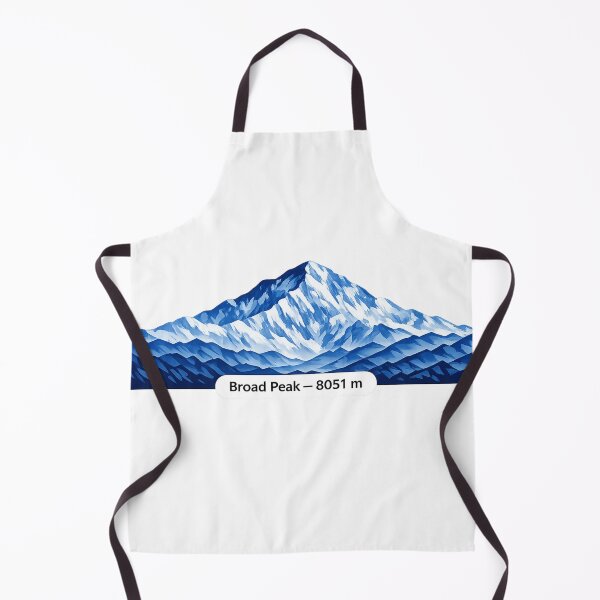 Item preview, Broad Peak 8051 m – Minimalist Himalayan Mountain designed and sold by GabeMountainArt.