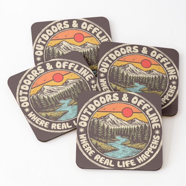 Item preview, Outdoors & Offline designed and sold by StudioNMdesign.