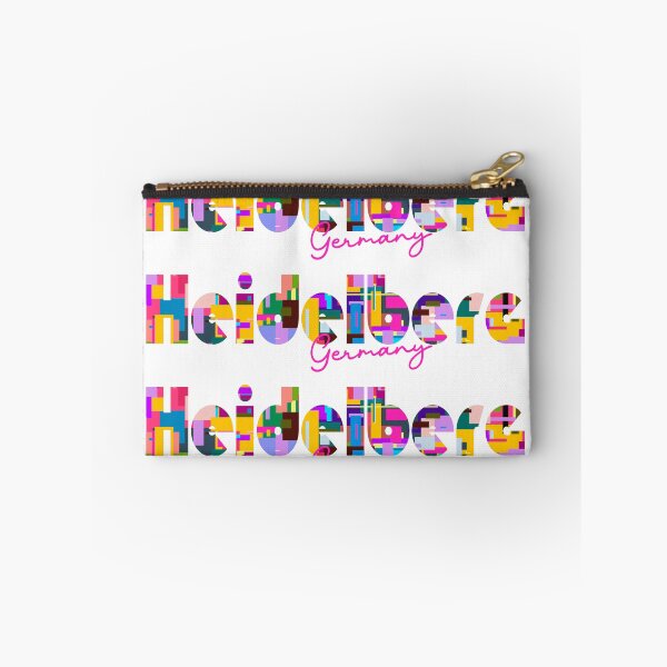 Item preview, Heidelberg, Germany, Vibrant Abstract City Typography Art designed and sold by Wanderful-roads.