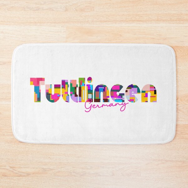 Item preview, Tuttlingen, Germany, Vibrant Abstract City Typography Art designed and sold by Wanderful-roads.