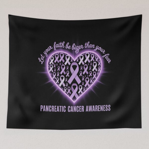 Item preview, Pancreatic Cancer Pancreatic Awareness Sublimation Purple Ribbon Cancer Support 1 designed and sold by sailorjessiArt.