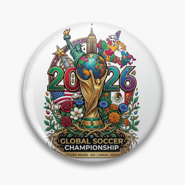 Item preview, Global Soccer Championship 2026 Host Nations designed and sold by Sovereign Supply Co..
