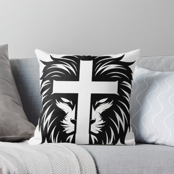 Item preview, Lion Mane Cross Christian Design designed and sold by TheLampClothing.