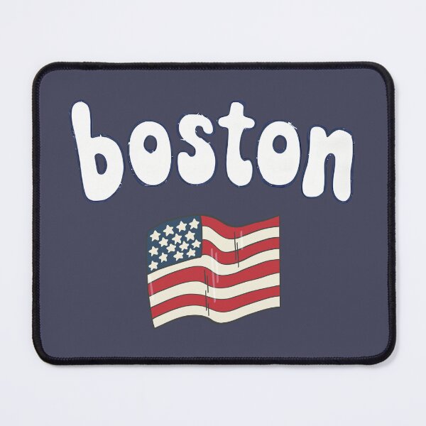 Item preview, Boston Massachusetts Cute Pastel Skyline designed and sold by HowToCanadian.