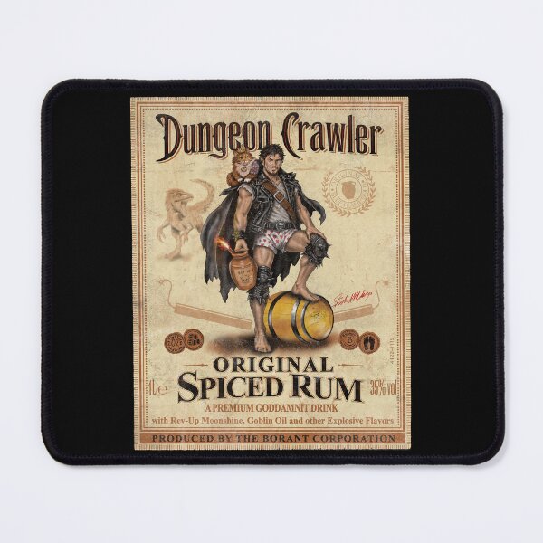 Item preview, Dungeon Crawler – Spiced Rum designed and sold by StudioNMdesign.