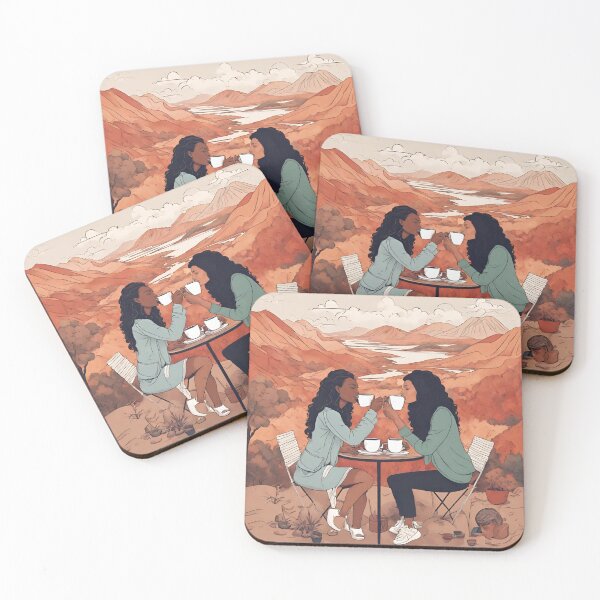 Item preview, Cozy Couple Love Illustration Design designed and sold by MMV2612.