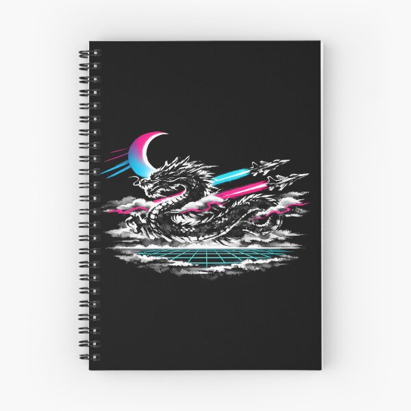 Item preview, Dragon and Jets Synthwave Sumi-e Sea designed and sold by KungPowUnicorn.