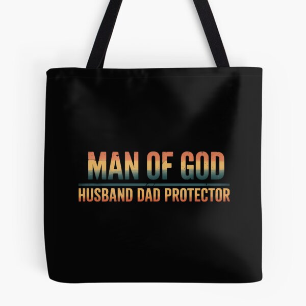 Item preview, Man of God Husband Dad Protector Christian Dad Father's Day designed and sold by sailorjessiArt.