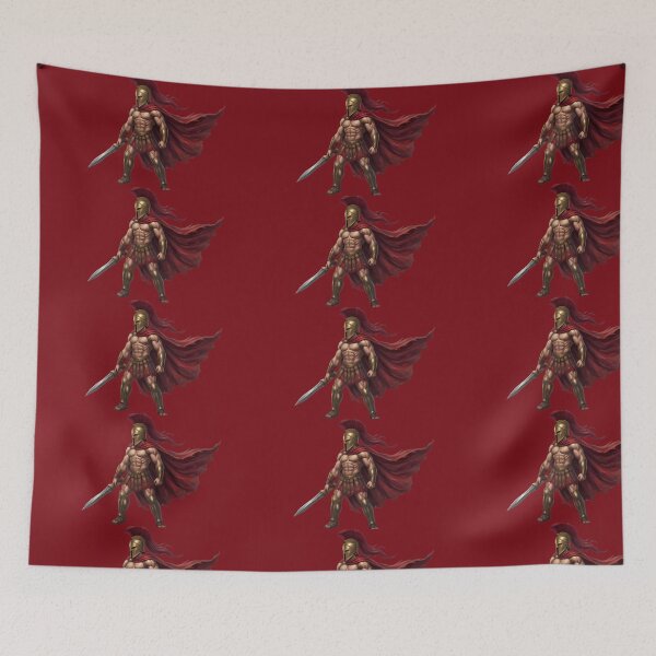 Item preview, Spartan Warrior - Crimson Strength designed and sold by Mavila Forge.