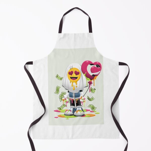 Item preview, Ghost Character Holding Heart Balloon And Cash designed and sold by Lexkon Liu's art.