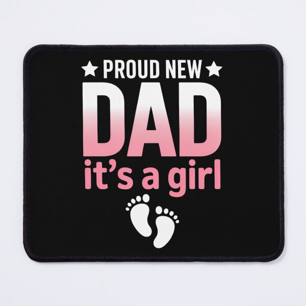 Item preview, Mens Proud New Dad Its A Girl Baby Gender Reveal Pink Fathers Day designed and sold by sailorjessiArt.