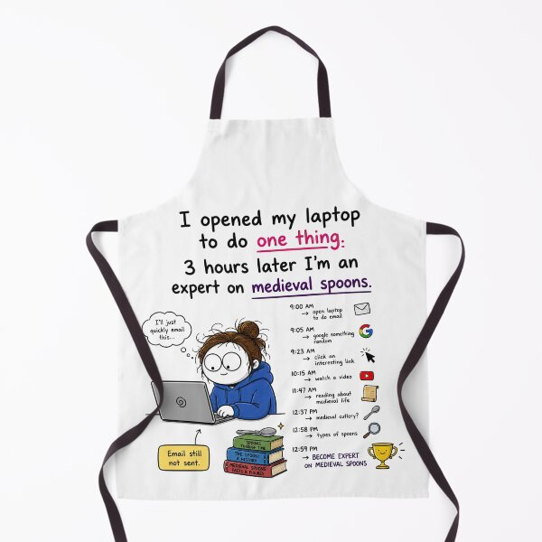Item preview, ADHD Anxiety Humour designed and sold by thewandswant.