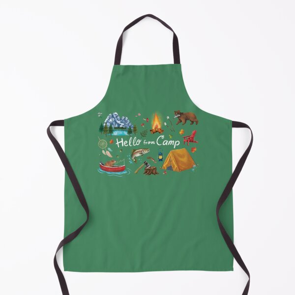 Item preview, Camping Wildlife Nature Campfire Summer Gift Camp Fishing designed and sold by dorothYAY studio.