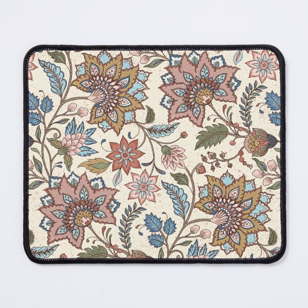 Item preview, Vintage Indian Chintz Floral Pattern | Cottagecore Botanical Design designed and sold by avani_gadhia.art.