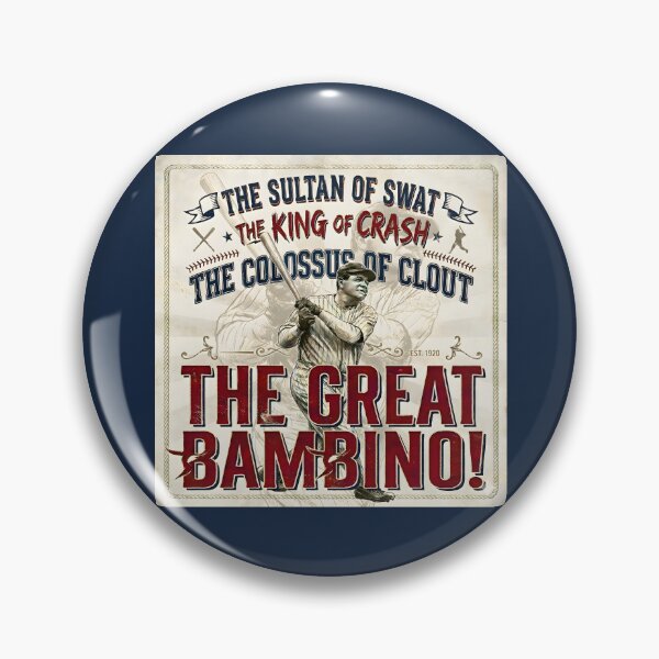 Item preview, The Great Bambino | Sultan of Swat | King of Crash | Vintage Baseball Legend Art designed and sold by RockyLambda.