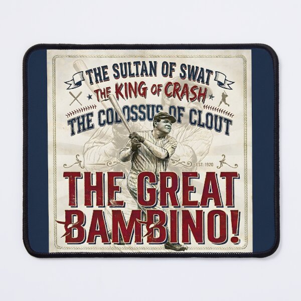 Item preview, The Great Bambino | Sultan of Swat | King of Crash | Vintage Baseball Legend Art designed and sold by RockyLambda.