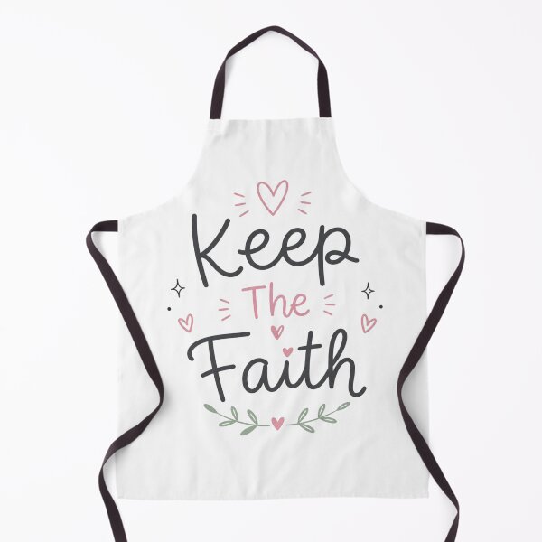 Item preview, Keep The Faith Cute Inspirational Quote Design | Positive Motivation Typography Art designed and sold by Sanika arts .
