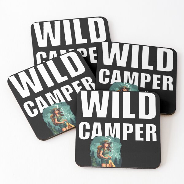Item preview, It's Not Easy Being a Wild Camper  designed and sold by halibutgoatramb.