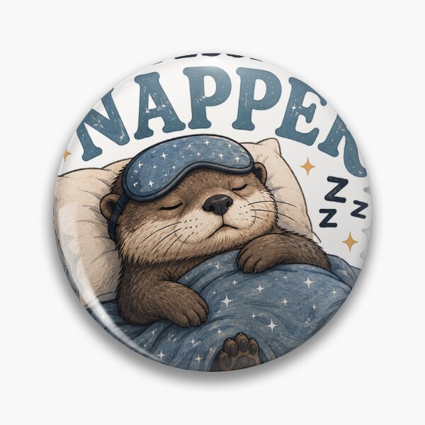 Item preview, Professional Napper Otter Sticker designed and sold by Niftile.