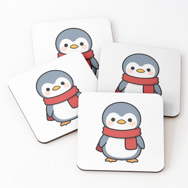 Item preview, Penguin with Scarf Sticker designed and sold by Mystic & Celestial Art.