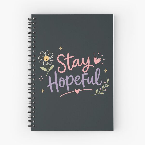 Item preview, Stay Hopeful Cute Motivational Quote Design | Positive Inspirational Aesthetic Typography designed and sold by Sanika arts .