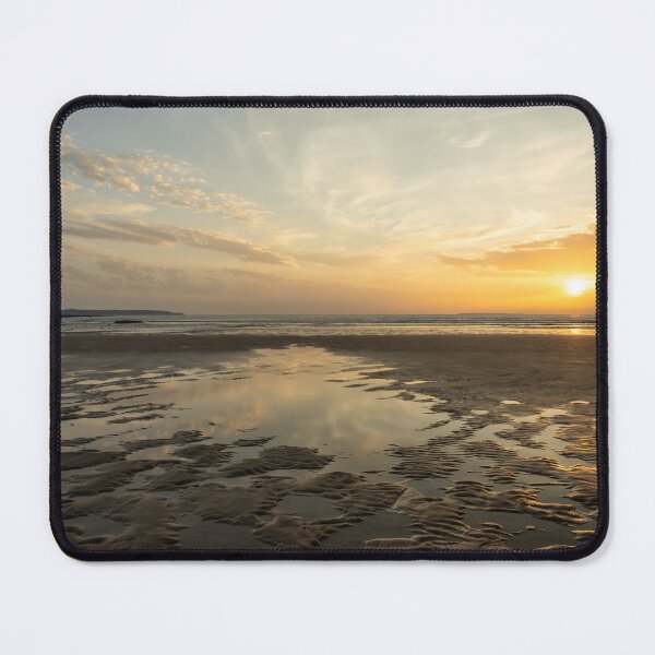 Item preview, Reflective Sunset Tidal Pools designed and sold by twymanphoto.