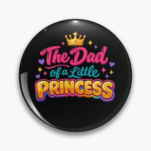 Item preview,  The Dad Of A Little Princess T-Shirt | Funny Father's Day Gift designed and sold by VaultVibes.