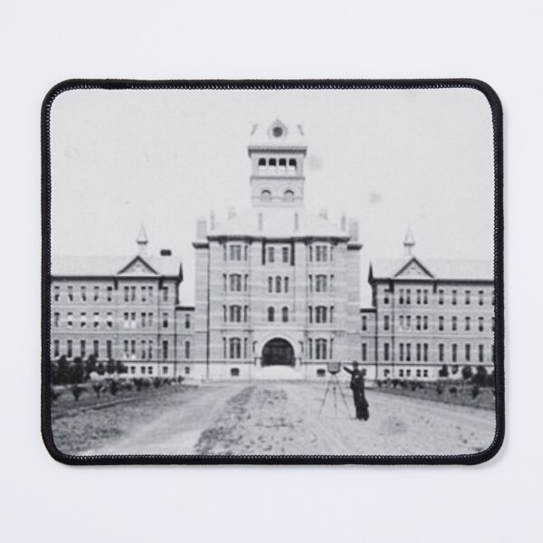 Item preview, Agnews Insane Asylum Classic Poster Style designed and sold by GhostlyWorld.