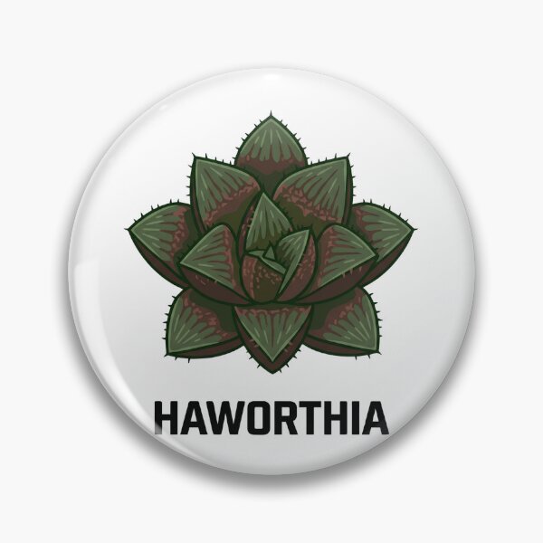 Item preview, Edgy Haworthia Kegani Succulent Bold Typo Logo designed and sold by GreenDivisionJP.