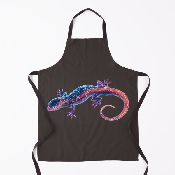 Item preview, Neon Lizard – Horizontal Cyberpunk Gecko designed and sold by Neo Tokio.