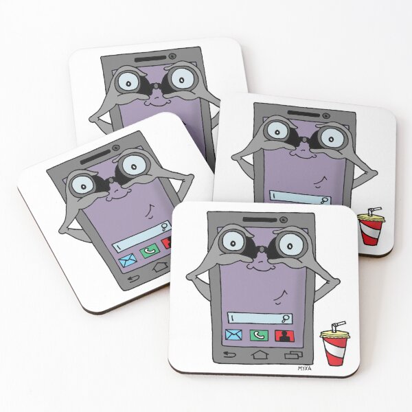 Item preview, Big Brother Smartphone - Always Watching Art designed and sold by MyxaART.