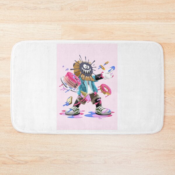 Item preview, Funny Cartoon Character Holding Cake And Desserts designed and sold by Lexkon Liu's art.
