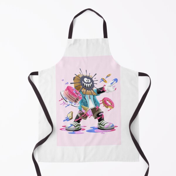Item preview, Funny Cartoon Character Holding Cake And Desserts designed and sold by Lexkon Liu's art.
