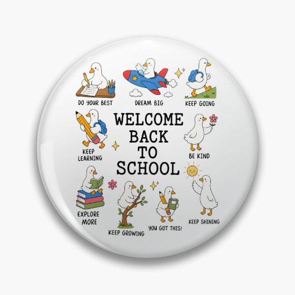 Item preview, Welcome Back To School Goose designed and sold by Rivolli.