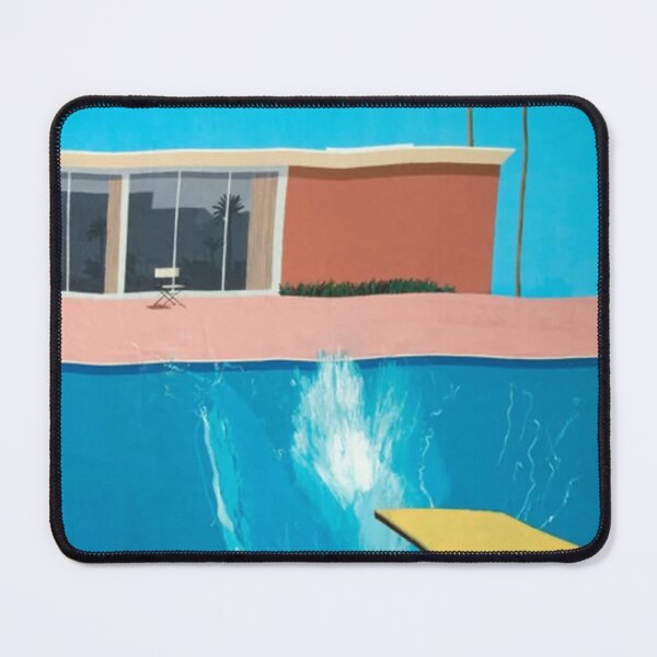 Item preview, Poster A Bigger Splash Painting designed and sold by nicholaswaldrop.
