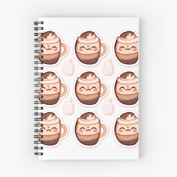 Item preview, Cute Coffee Sticker Pack | Cappuccino Latte Espresso Iced Coffee Aesthetic | Cozy Café Drink Stickers for Coffee Lovers designed and sold by StickGen.