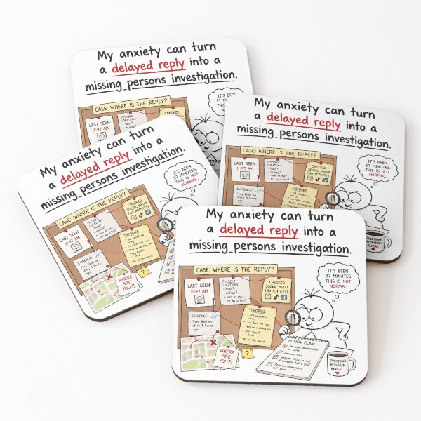 Item preview, Anxiety Funny designed and sold by thewandswant.